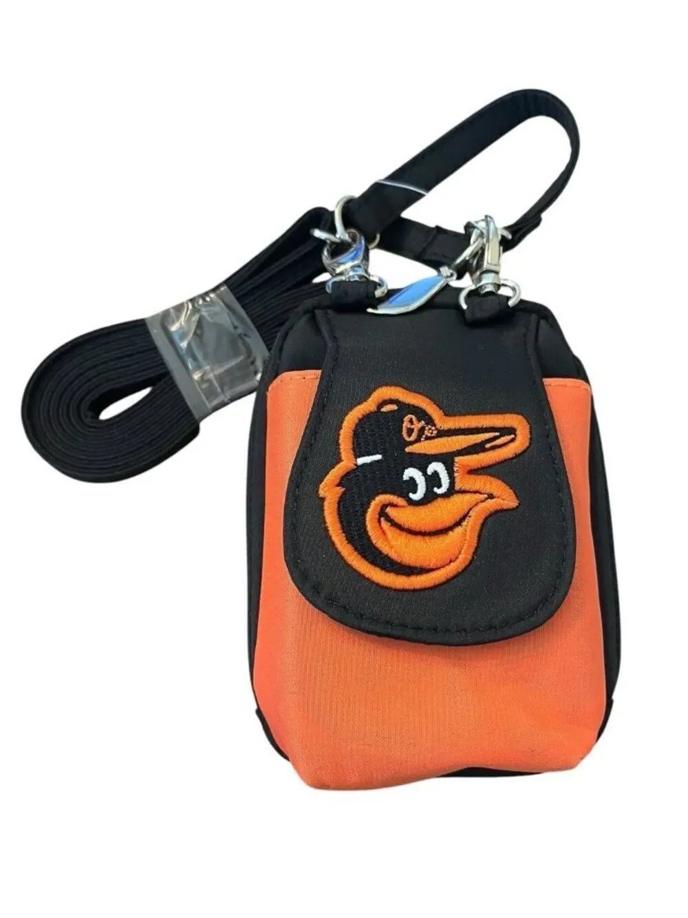 MLB Baltimore Orioles Cell Phone Pouch Bag Purse Crossbody Small Baseball NWT